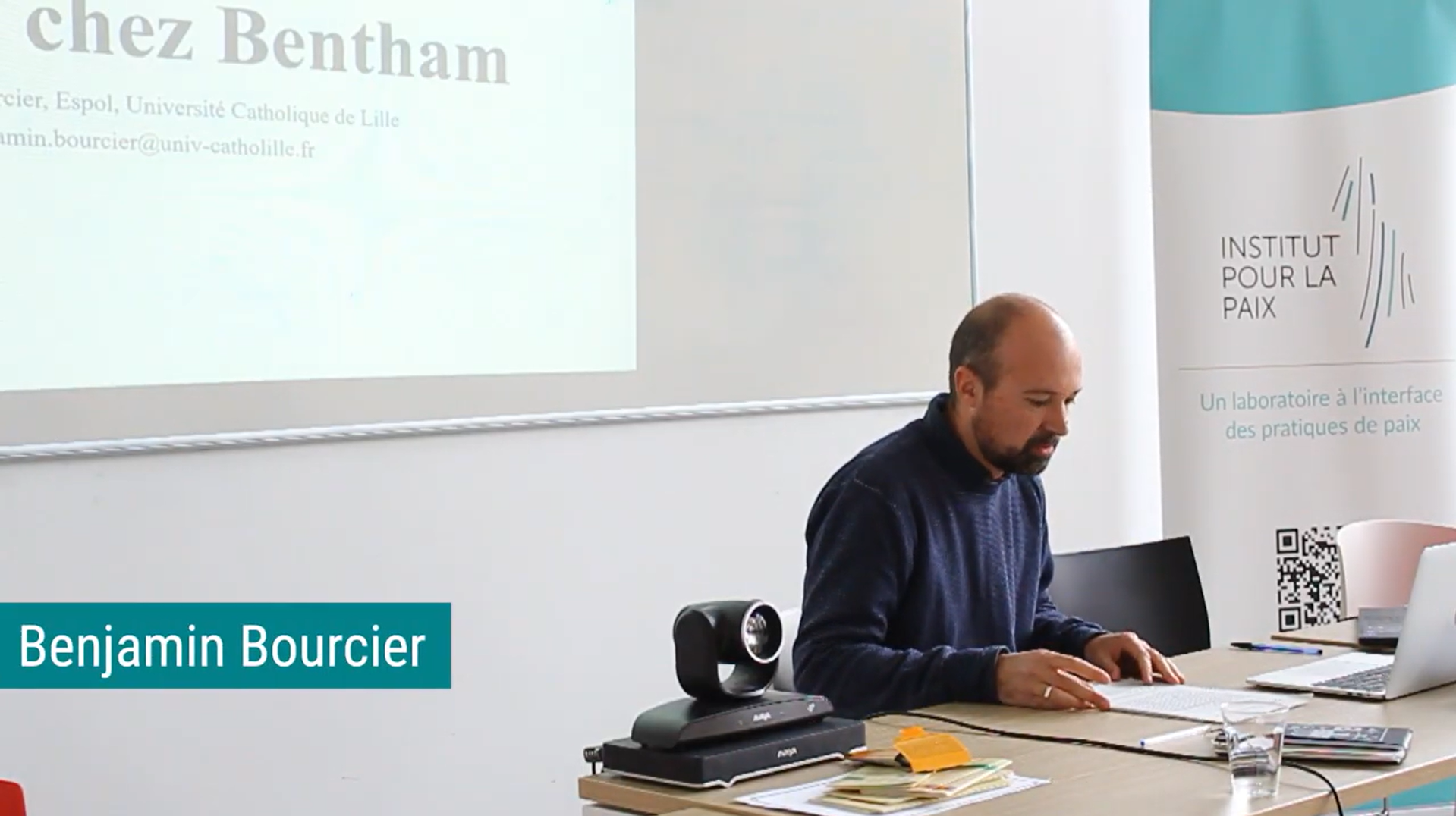 La grammaire benthamienne de la paix : paix publique, pacification, lois de la paix